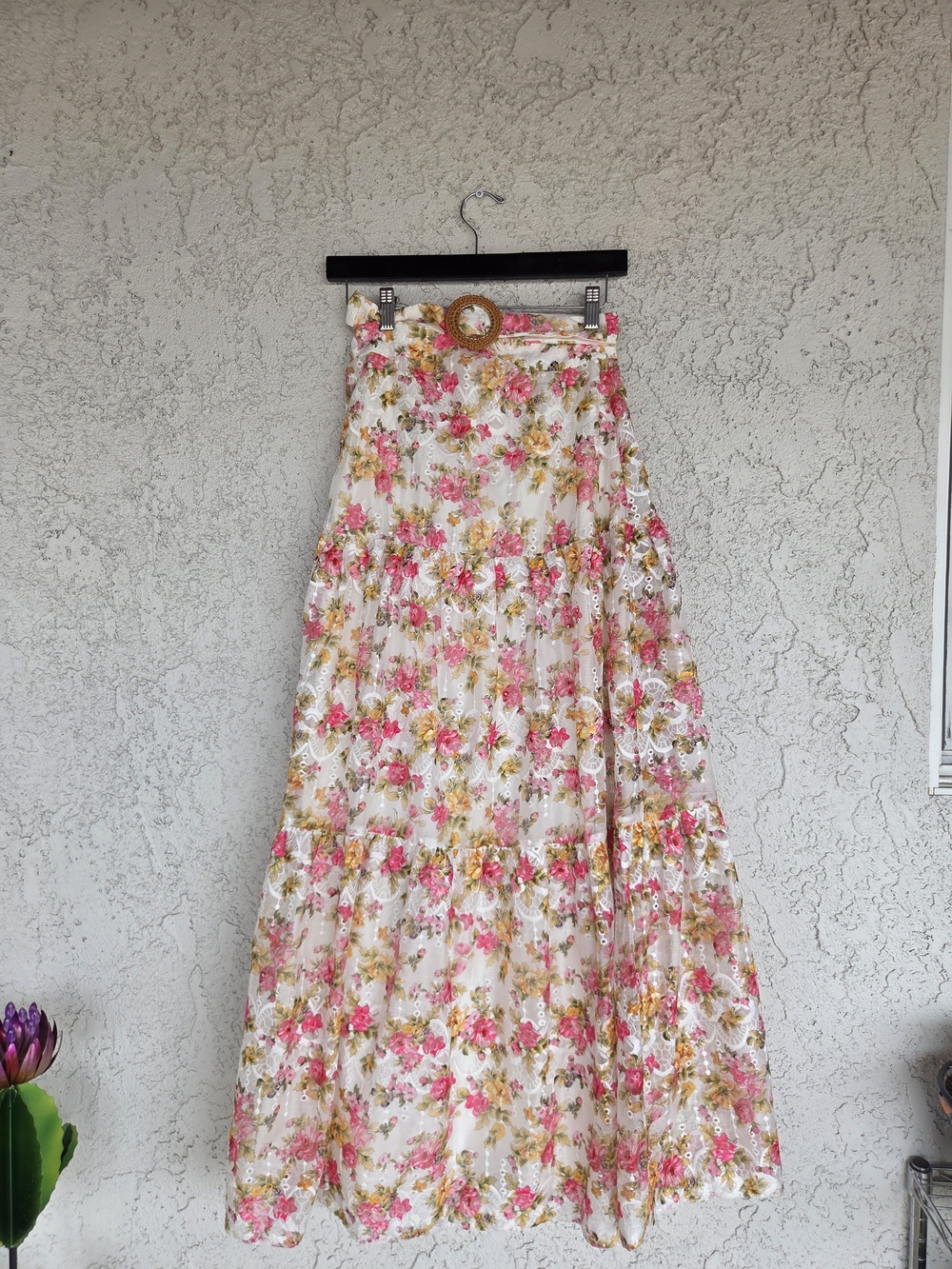 Gianni Bini Floral Maxi Skirt